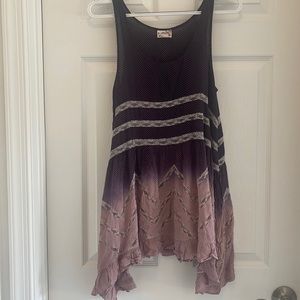 ✨SOLD✨Free People Ombré boho tunic top